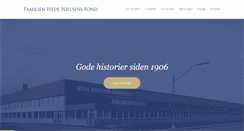 Desktop Screenshot of hedenielsensfond.dk